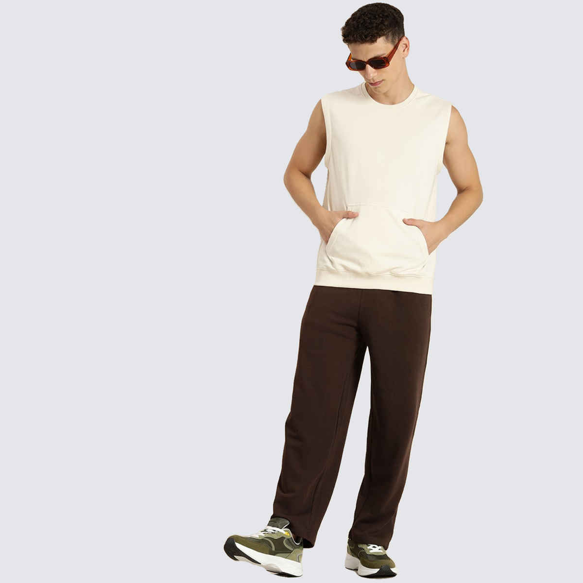 Dillinger Men's Track Pants | DLKOR001CHO | Chocolate Brown - XL