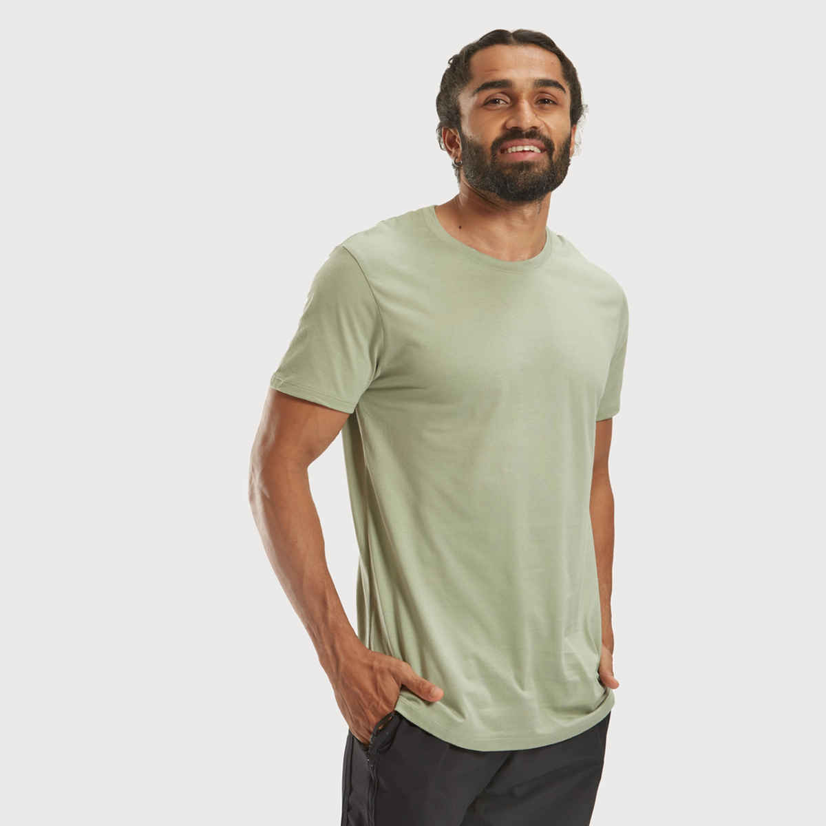Decathlon | Domyos Men's Fitness T-shirt - Light Green, L