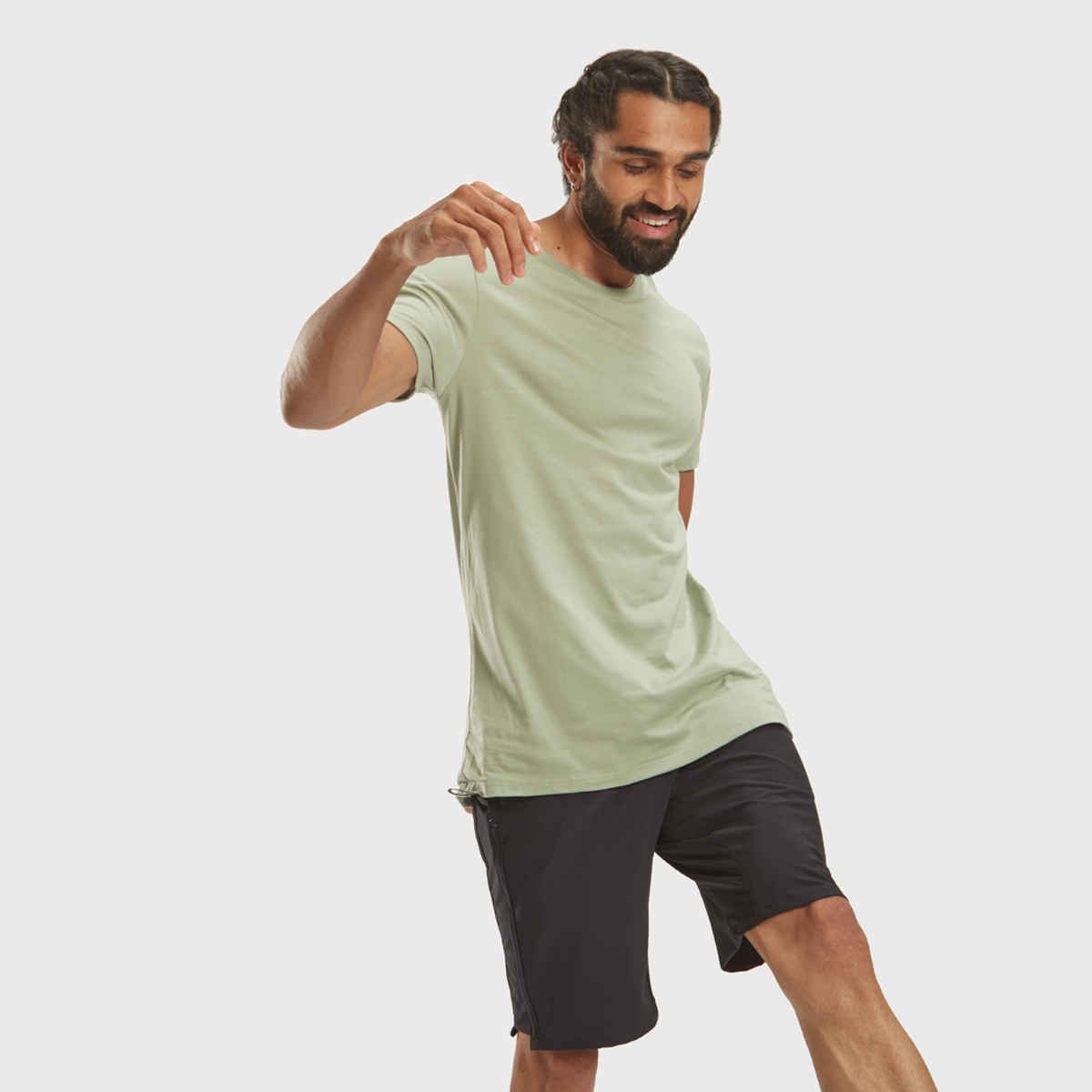 Decathlon | Domyos Men's Fitness T-shirt - Light Green, L