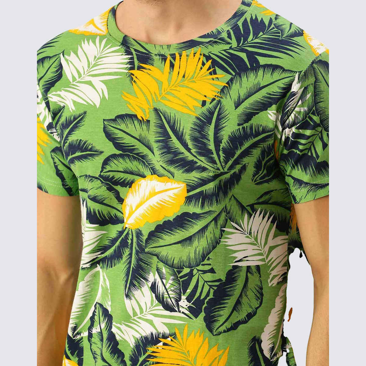 VEIRDO Men's Printed Regular T-Shirt | TSH 99 B102 | Multicolor - S