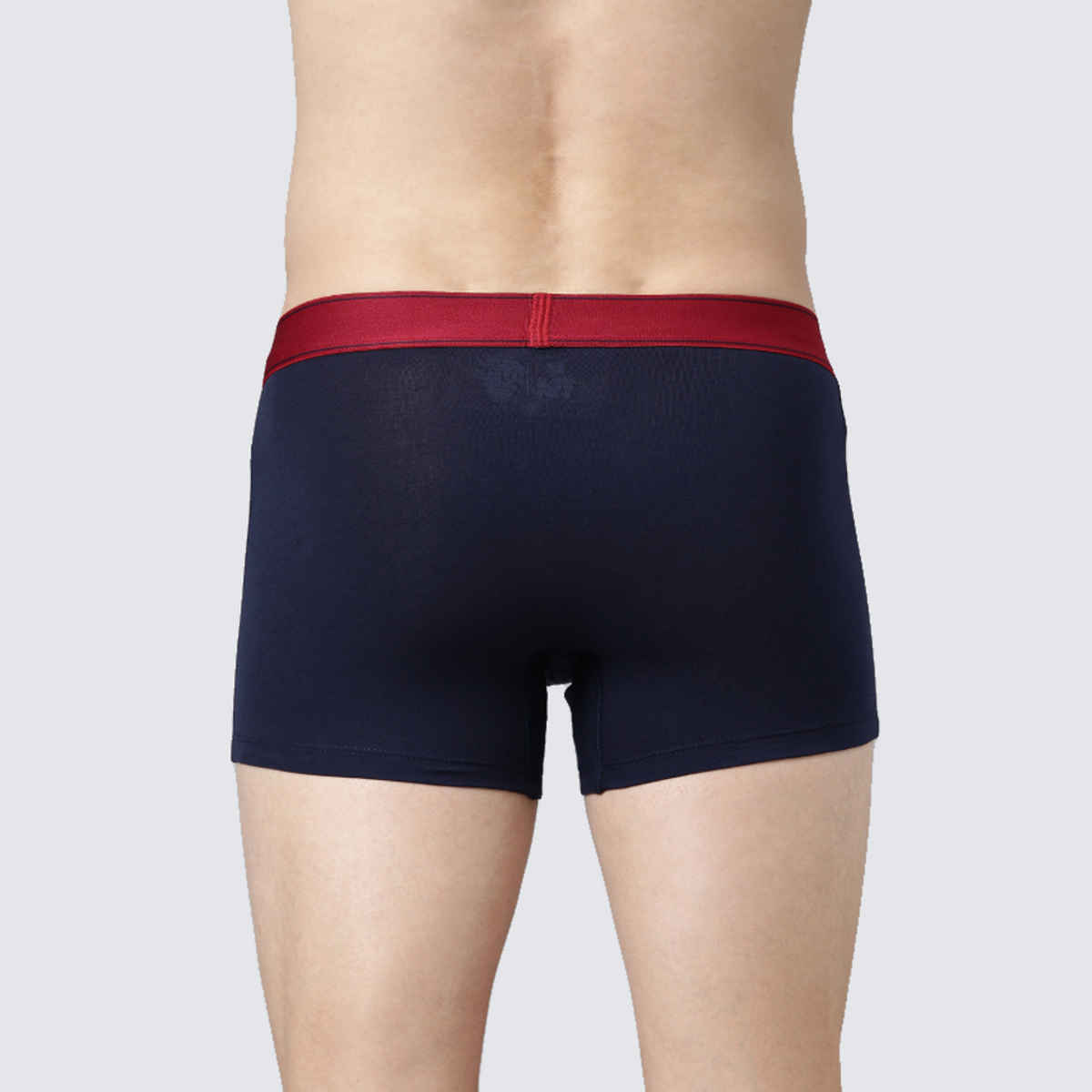 Force Nxt Men's Super Combed Cotton Four Way Stretch Solid Trunk | Assorted - XL