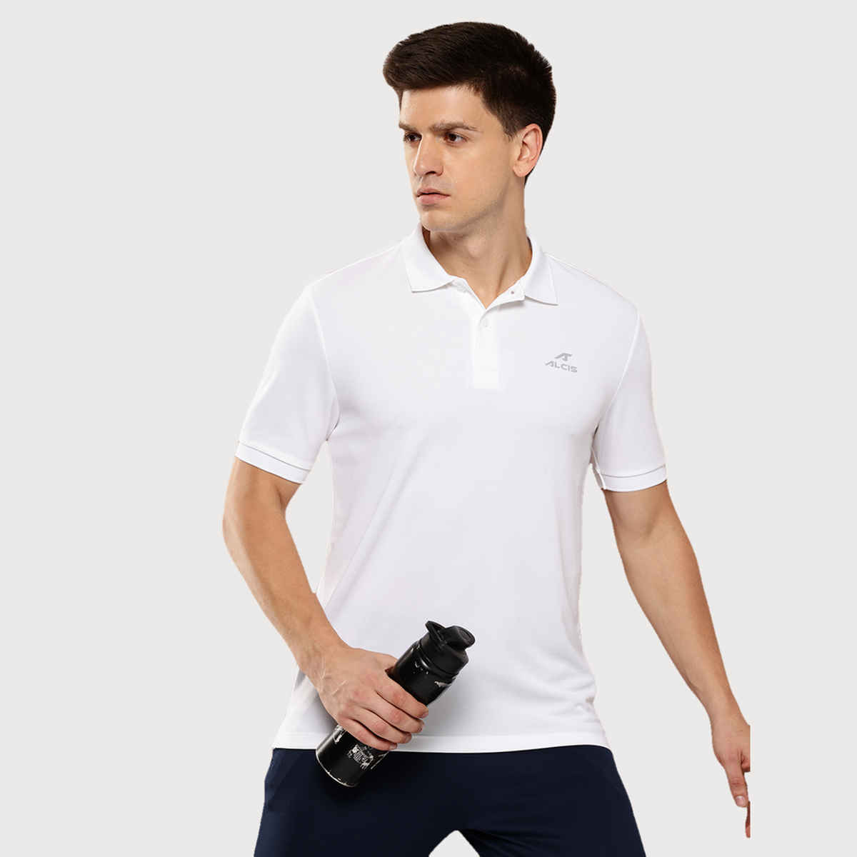 Alcis Men's Wonder Polo | White | M