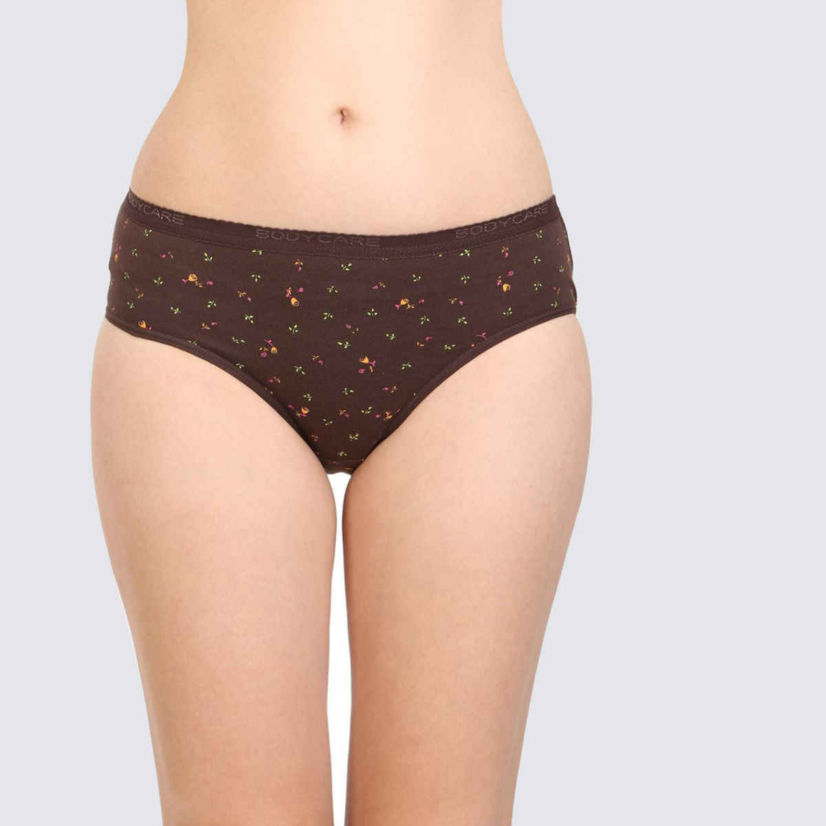 Bodycare Women Brief Panty Printed Premium Cotton | Assorted - XL