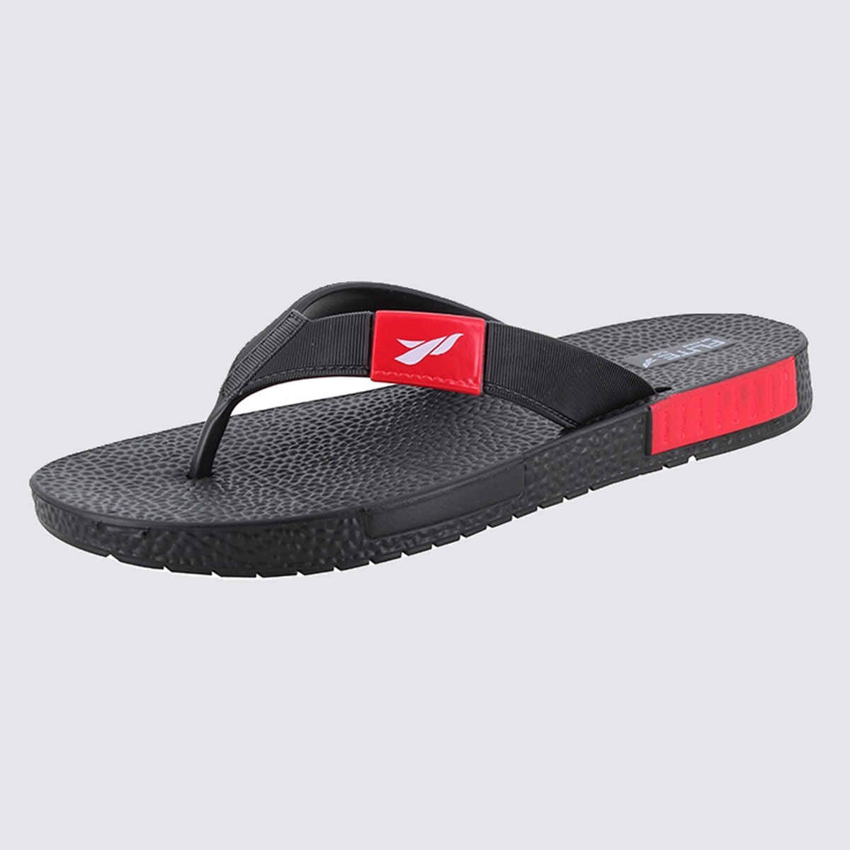 Flite Slippers FL-330 Black Red For Men | 10 UK