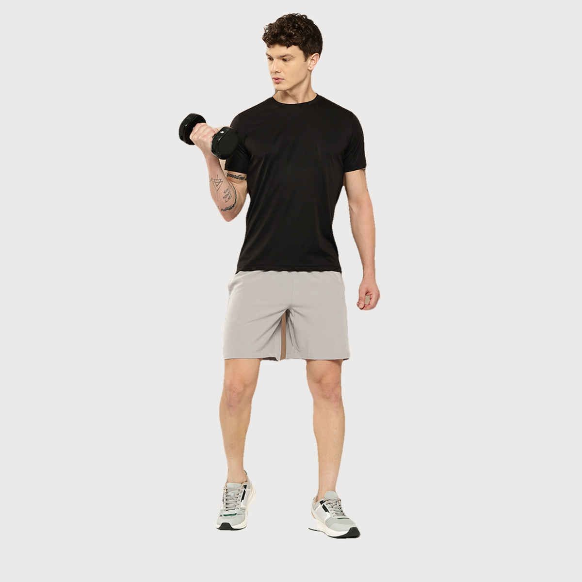 Alcis Men's Woven Shorts | Light Grey| XXL