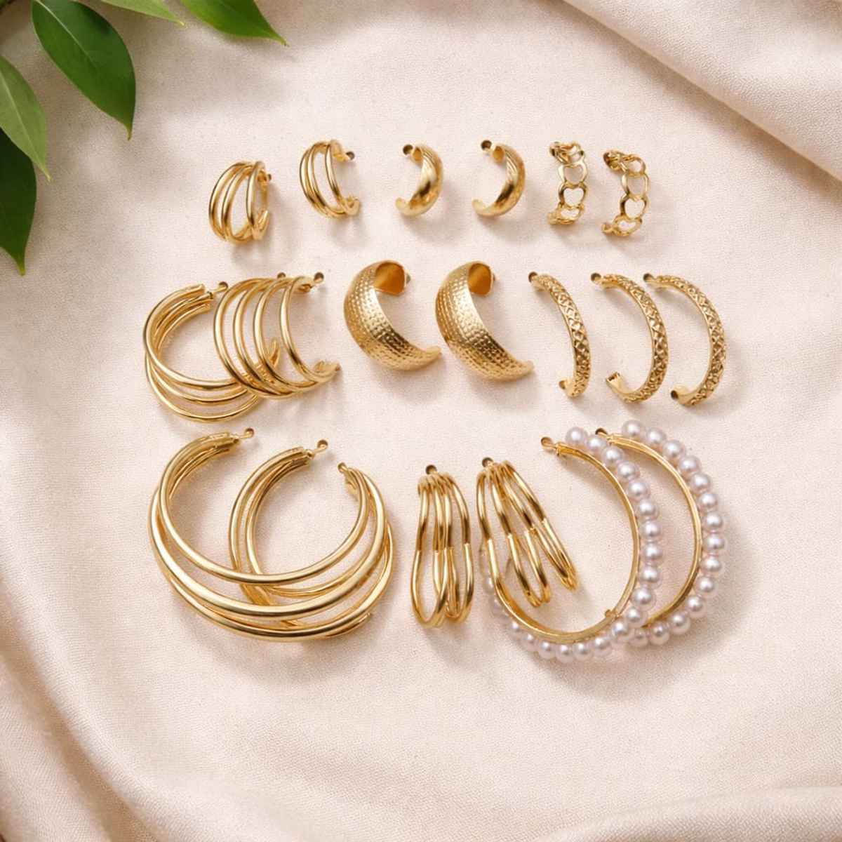 The Opal Factory Style 02 Gold Earrings-089