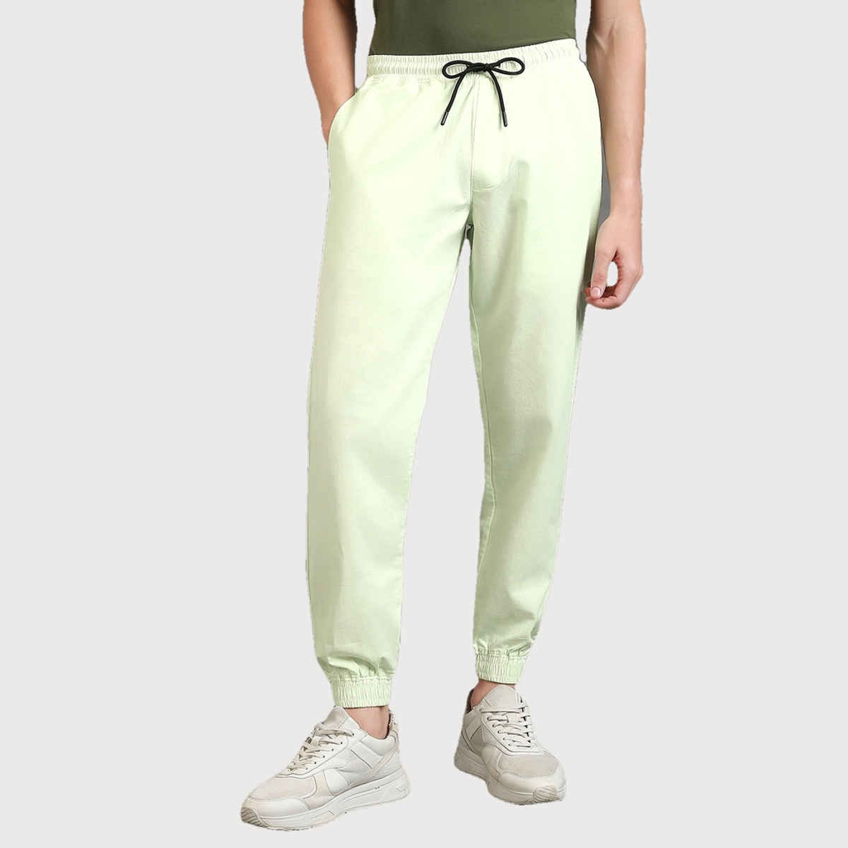 Bewakoof Joggers for Men | Green - 32