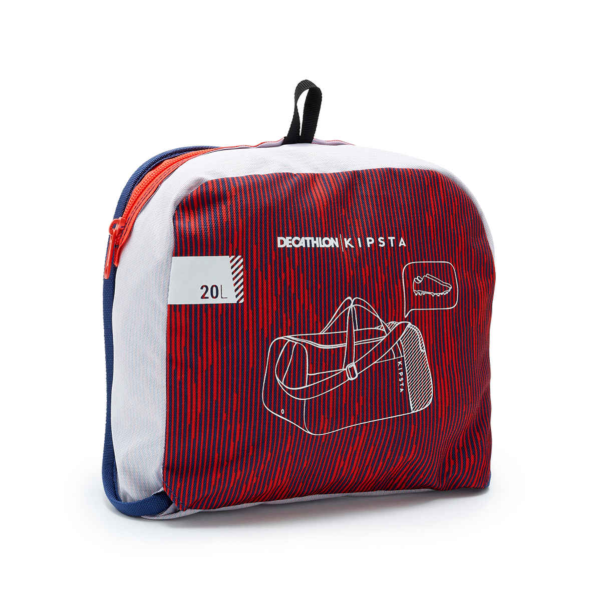 Decathlon Sports Duffle Bag | Blue and Red | 20L