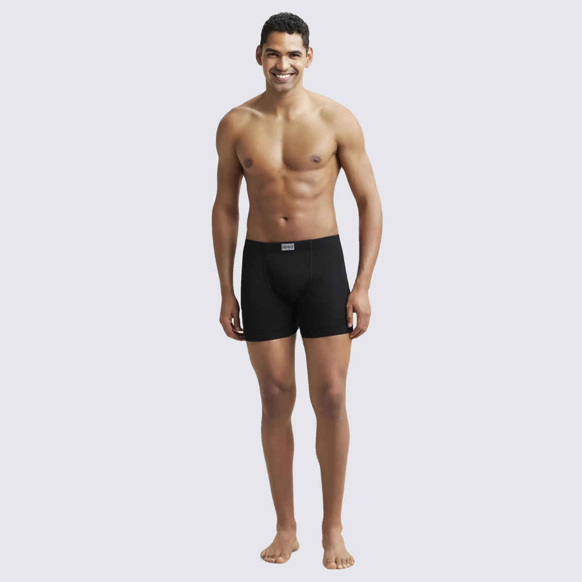 Jockey 8008 Men's Cotton Rib Underwear Solid Trunk|Ultrasoft Waistband | -XL