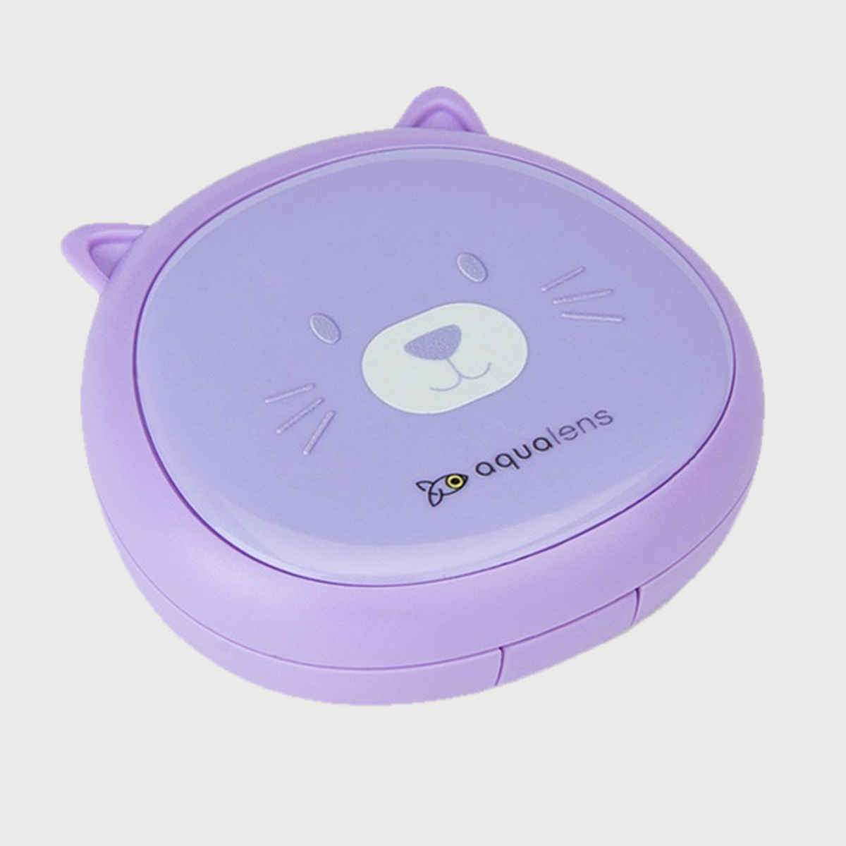 Aqualens Contact Lens Designer Case - Purple | Round