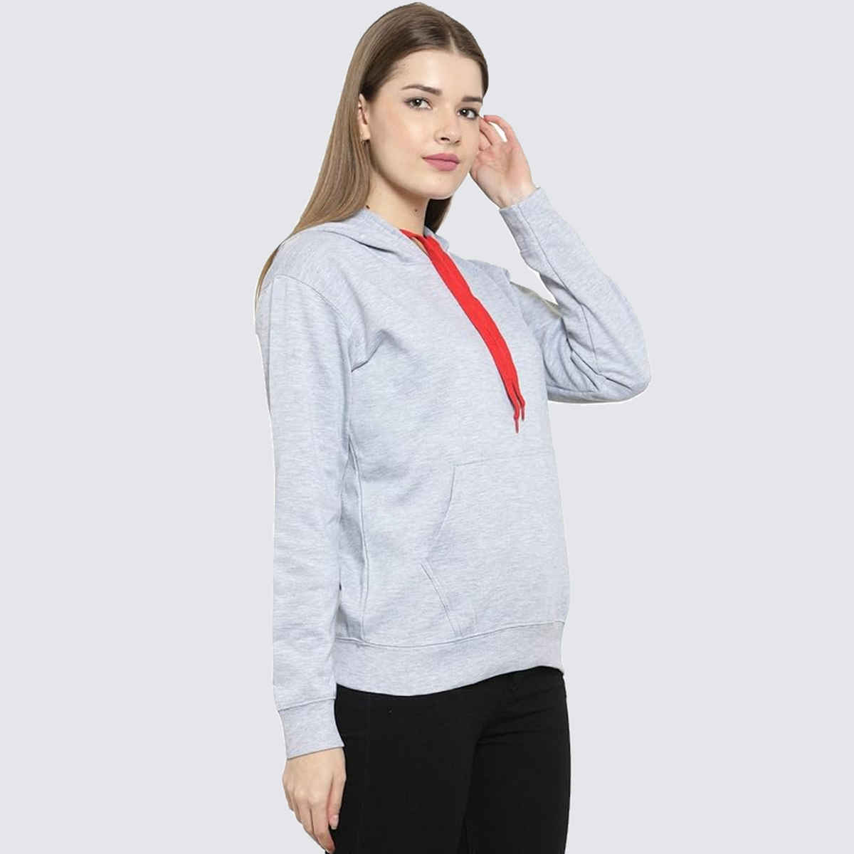 SCOTT INTERNATIONAL Women's Winter Hoodie | 2024-SSL-W-GR | Grey - S