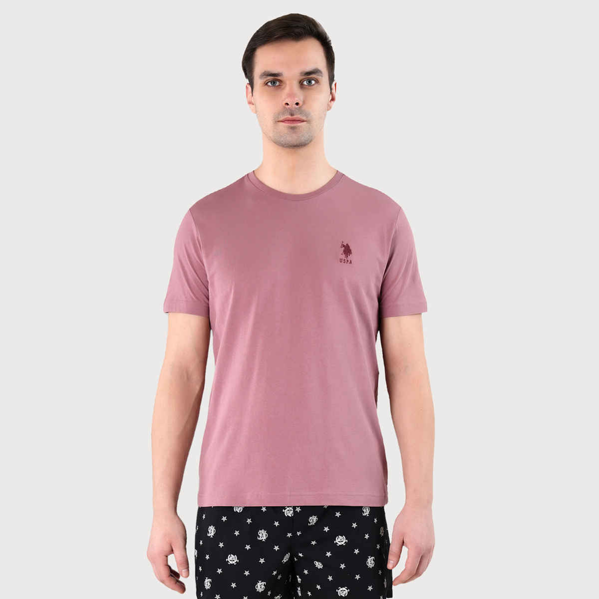 U.S. Polo Assn. | T-Shirts | S | Pack of 1 | Dark Pink