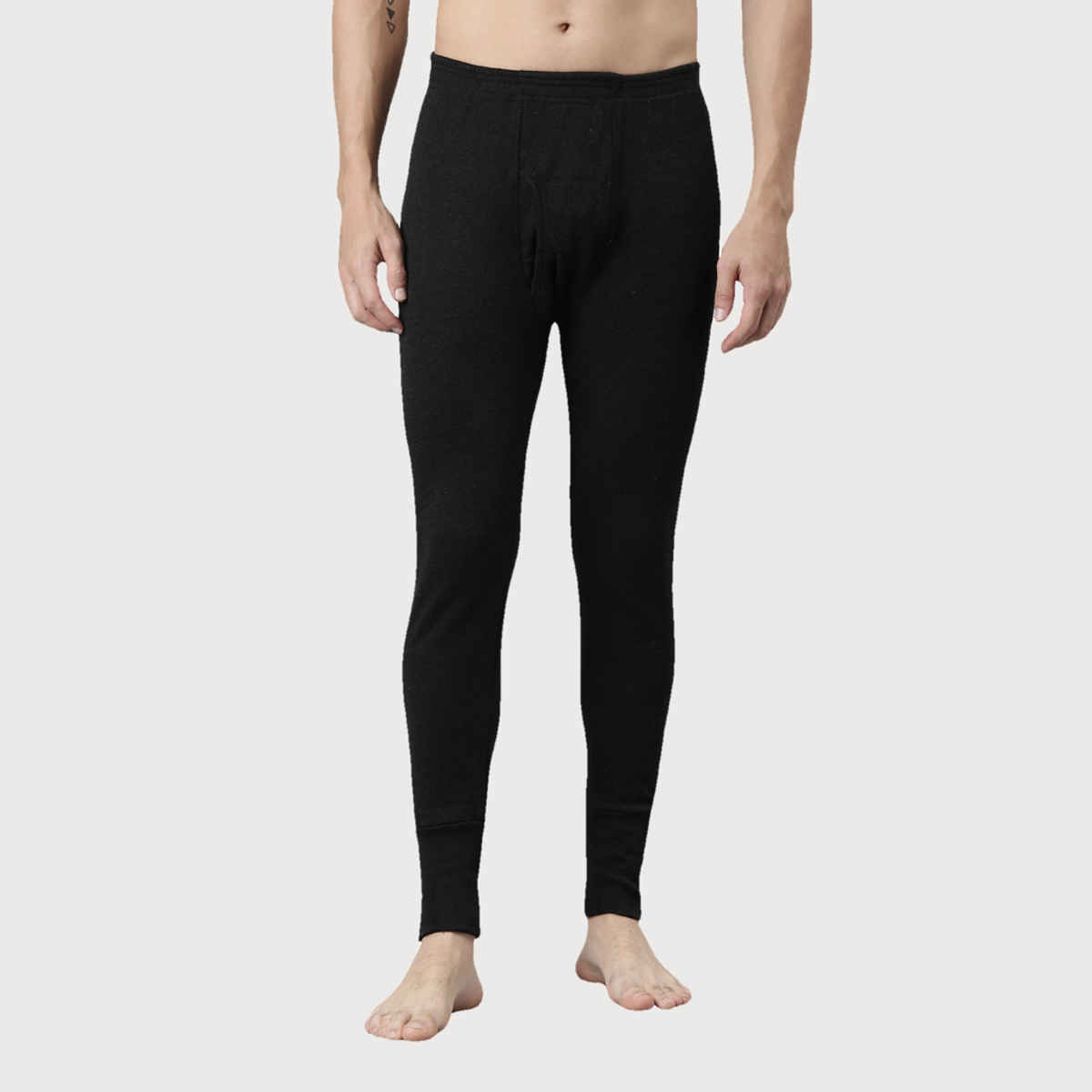 Rupa Thermocot Volcano Thermal Trouser For Men| Anthra Melange| M