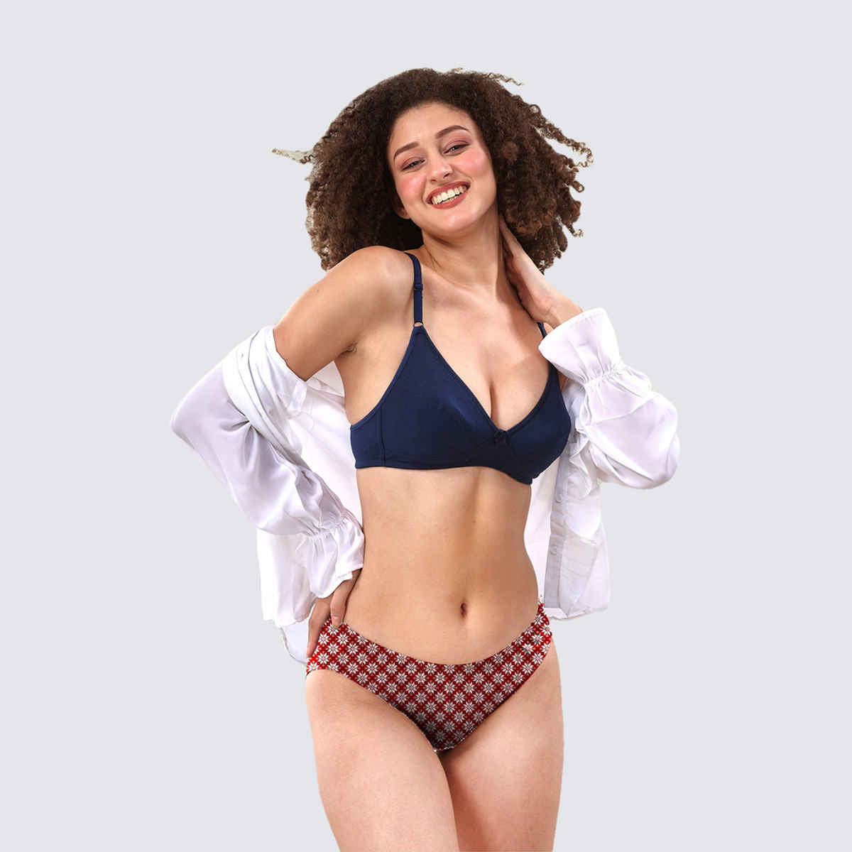 Lyra Women's Bikini Panty Printed | XL (Colour May Vary)