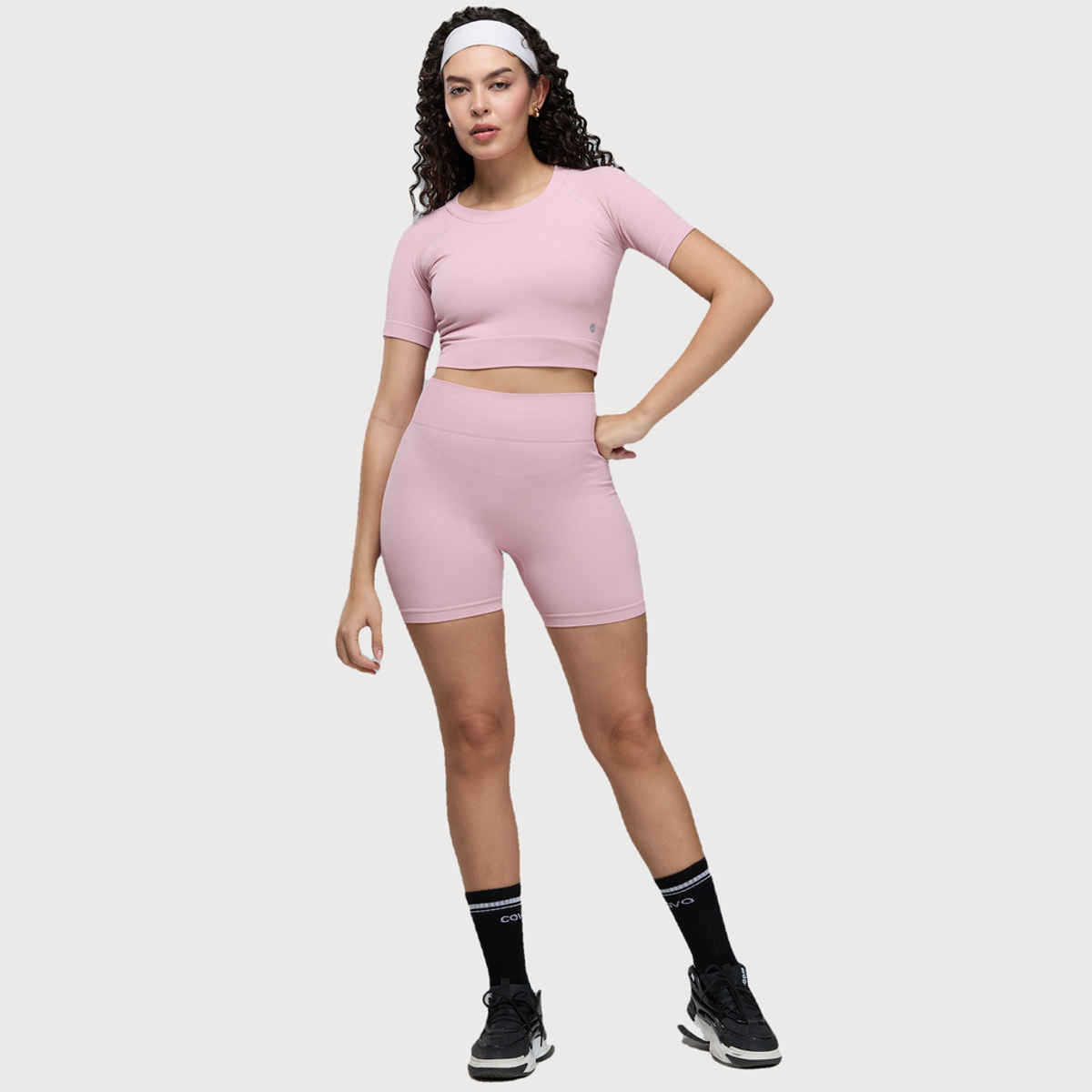 Cava Women's Cropped T-shirt Pulse | Pink - XL