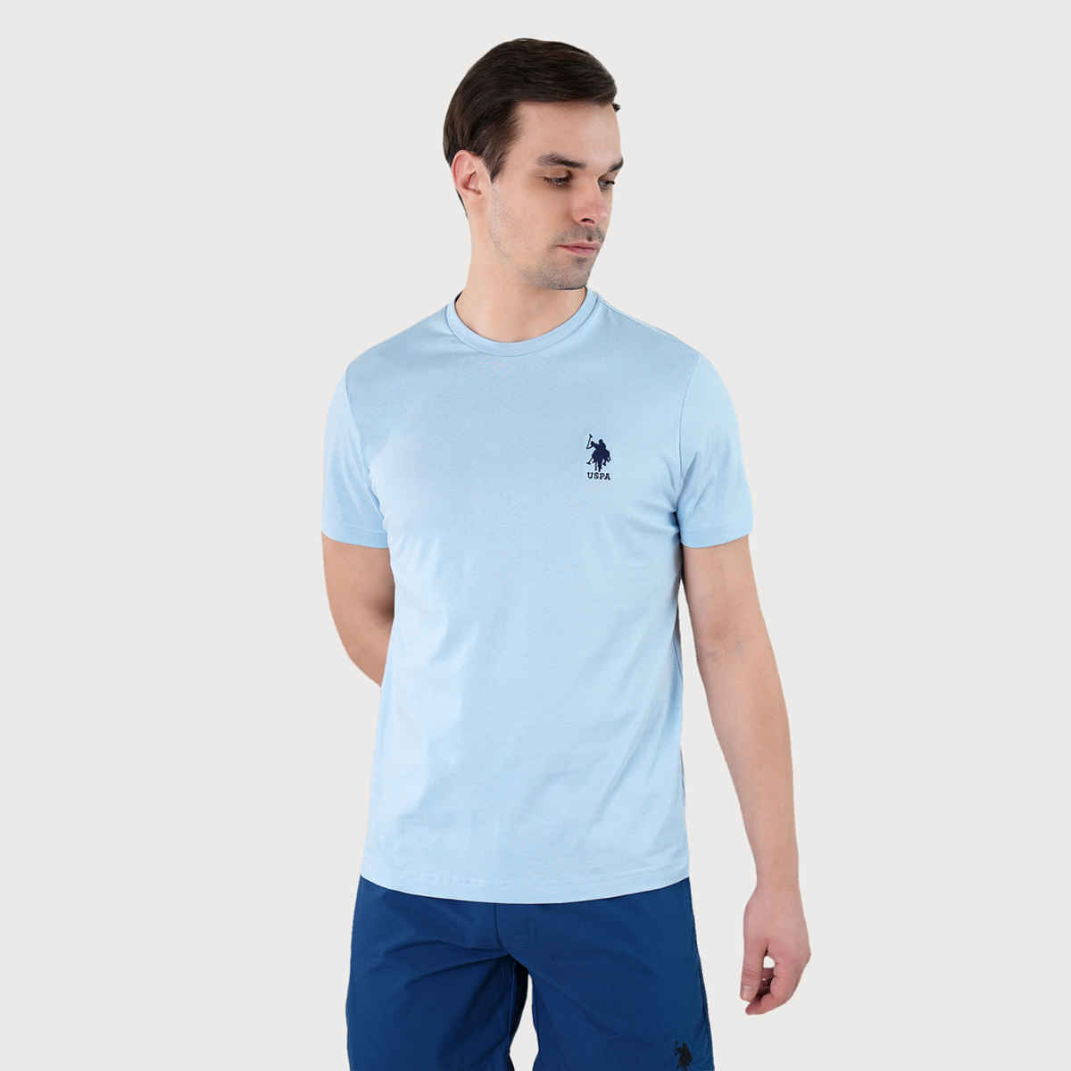 U.S. Polo Assn. Men's Solid T-shirt | Blue - XL