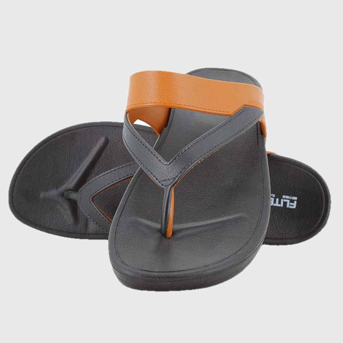 Flite Slippers FL-400 Black Tan For Women | 7 UK