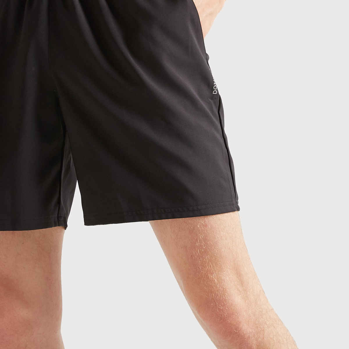 Decathlon Domyos Men's Gym Shorts Polyester | Black | XL