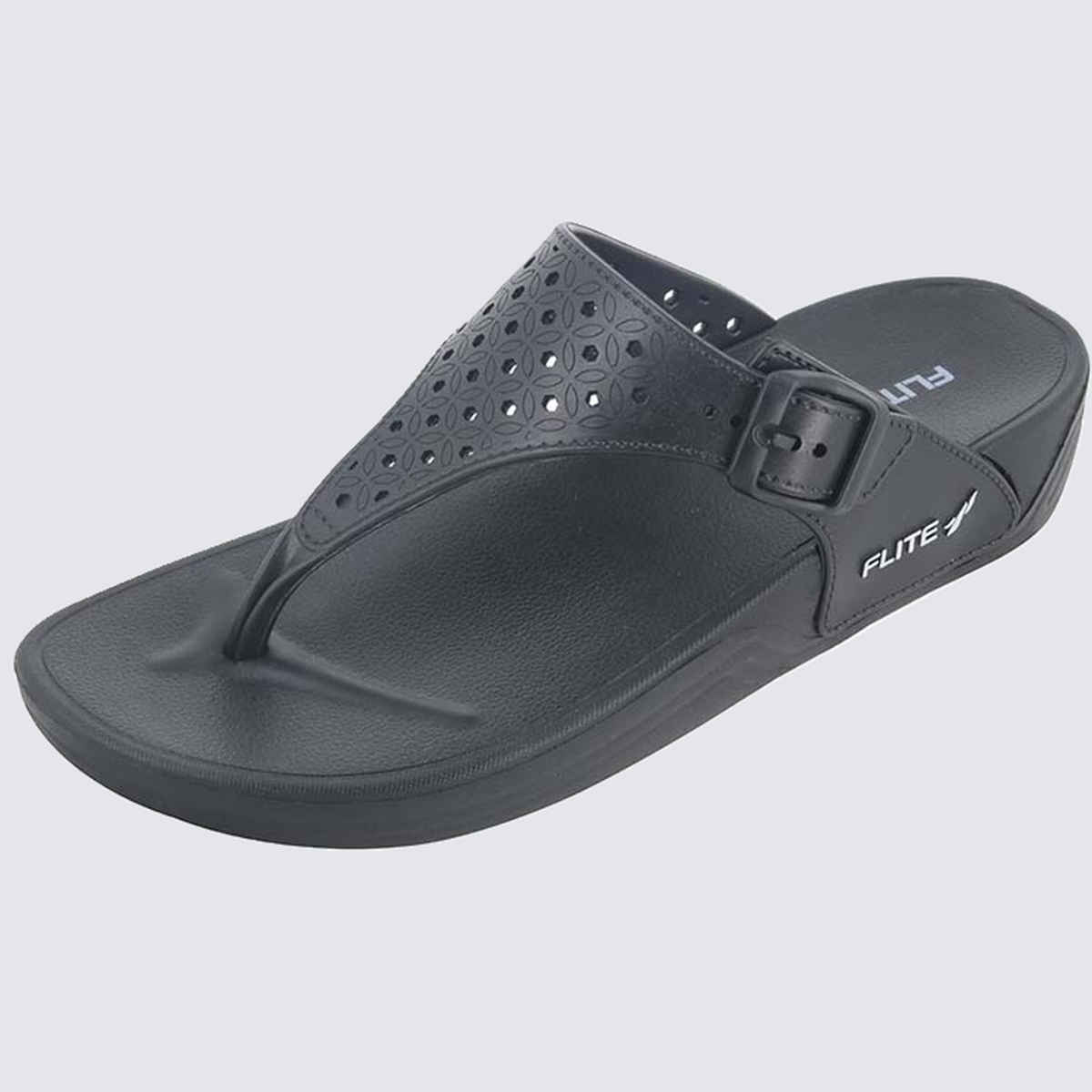 Flite Slippers FL-430 Black For Women-5UK