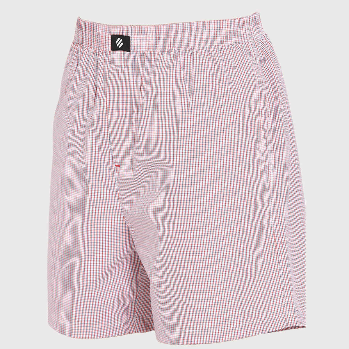 Onn Lightweight & Breathable Cotton Checkered Shorts | Multicolor | Size M | Pack Of 2