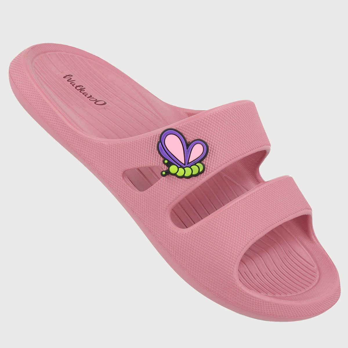 Walkaroo Women's Flip Flop - WC8920 Dark Pink UK8