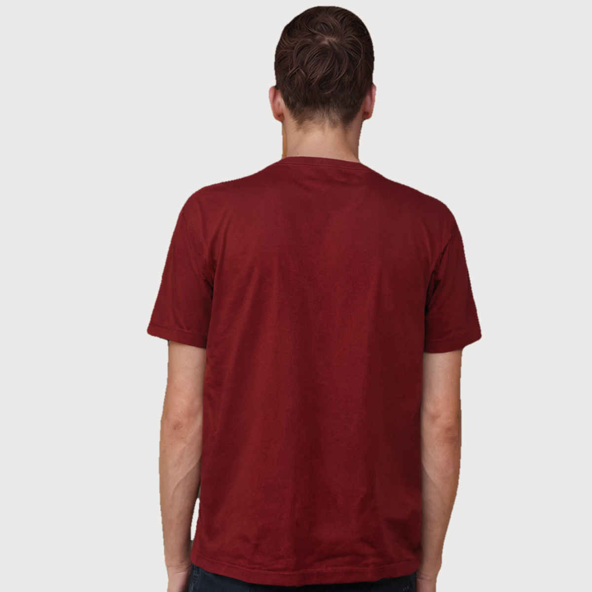 EQL Men's NeoVerse Recycled Tee | Maroon - S