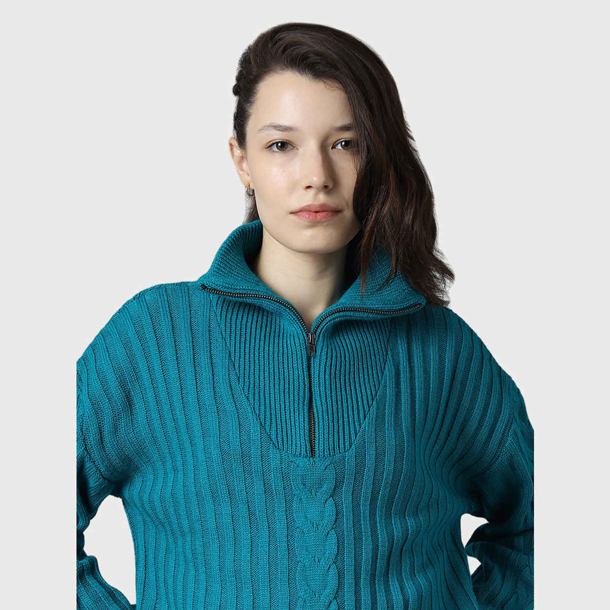 High Star Women's Sweater | Teal - M