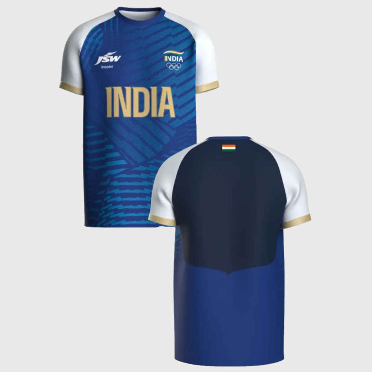 Team India Official Olympics Jersey T-Shirt | Multicolour | M