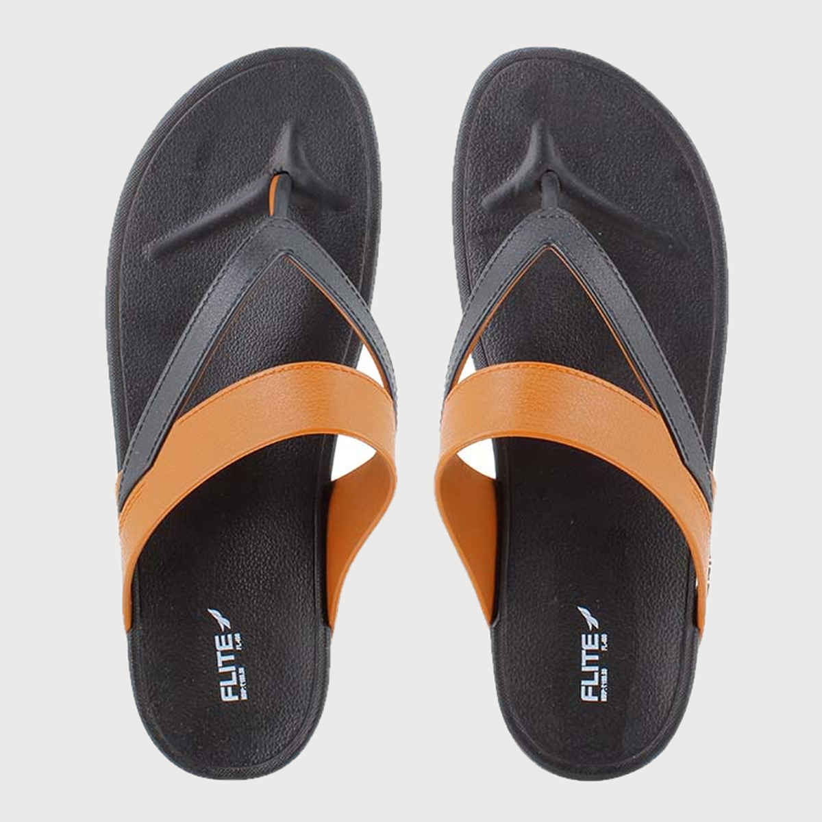 Flite Slippers FL-400 Black Tan For Women | 7 UK