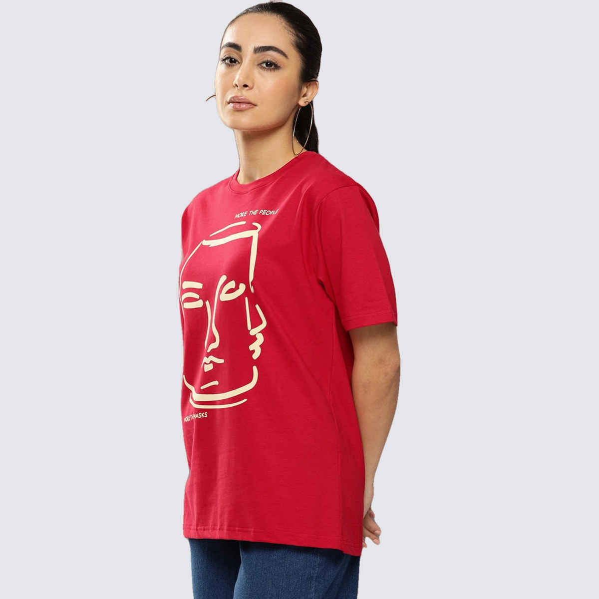 Dillinger Women's T-shirt | WMNCR482RED | Red - L