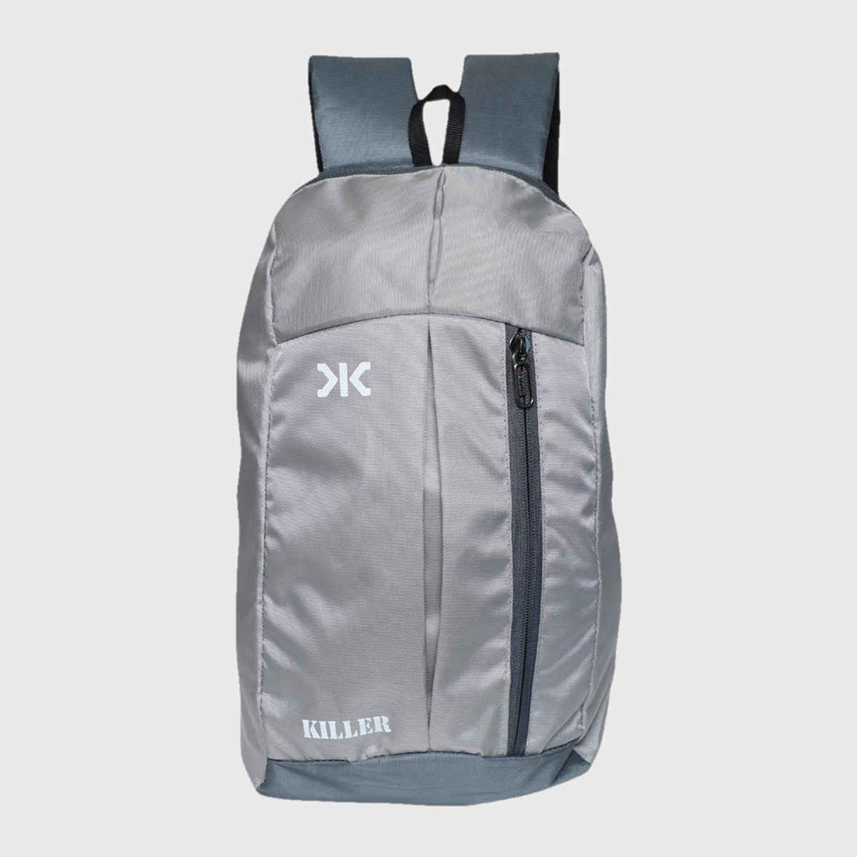 Killer Unisex Solid Polyester 12 L Mini Backpack | Grey