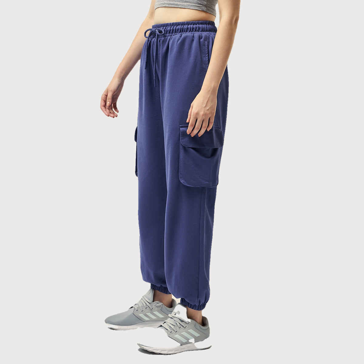Bewakoof Joggers for Women | Blue - 2XL