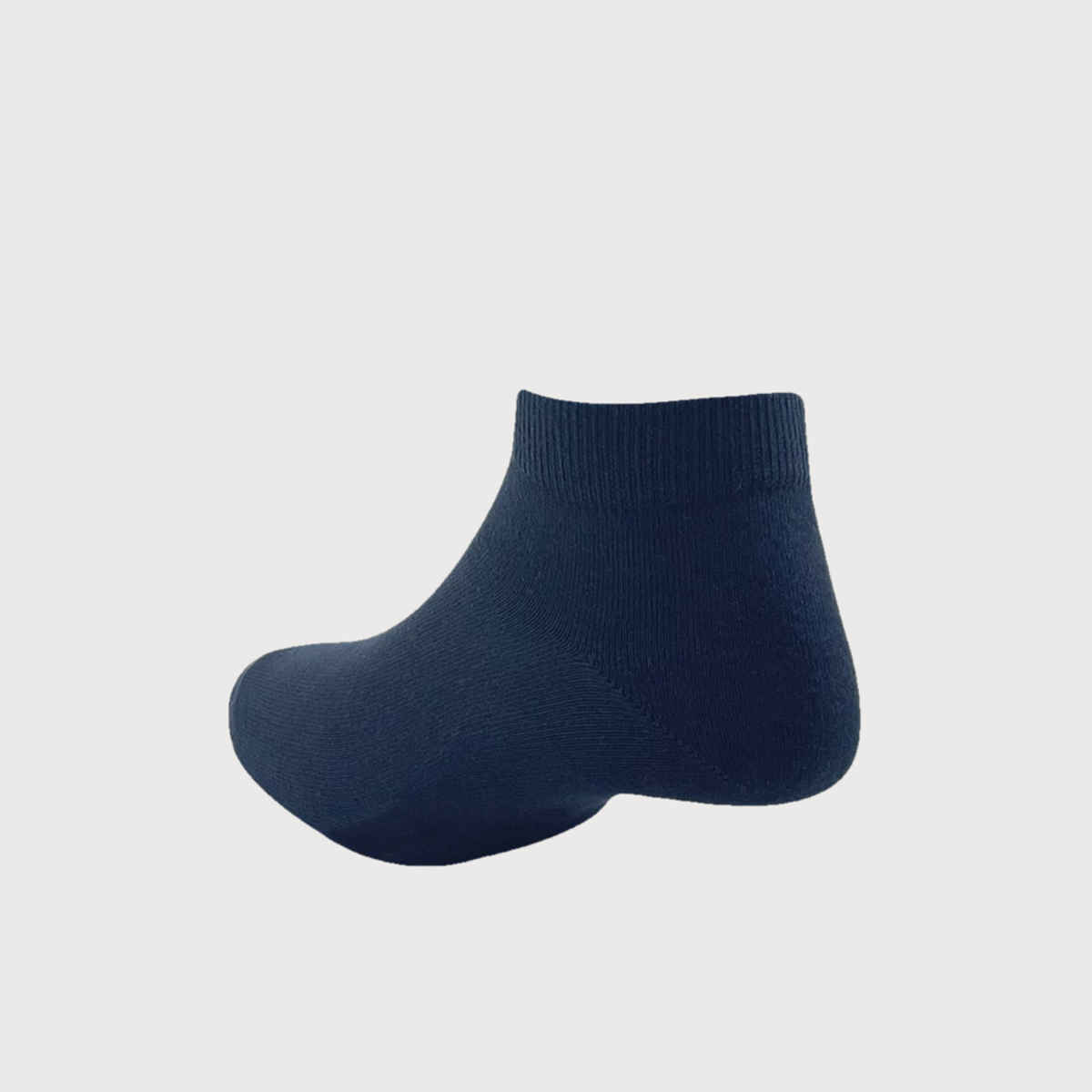 Peter England Men's Solid Cotton Ankle Socks | Navy - Free Size