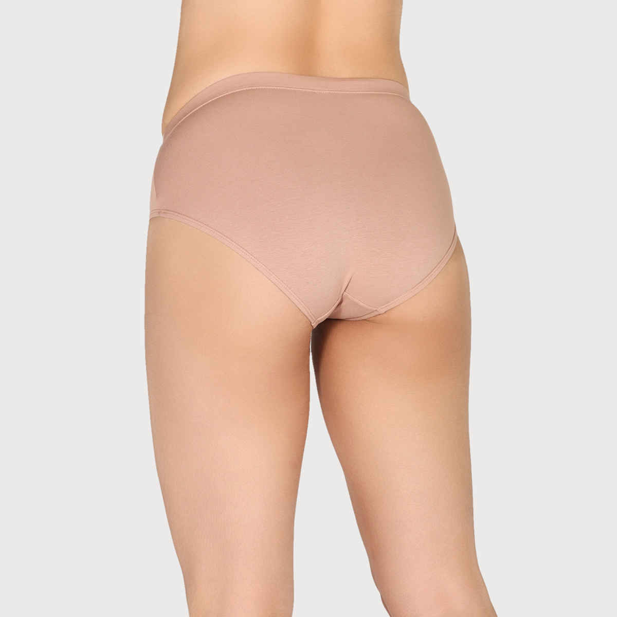 Zivame Women's Full Coverage Medium Rise Hipster Panty | Roebuck - M