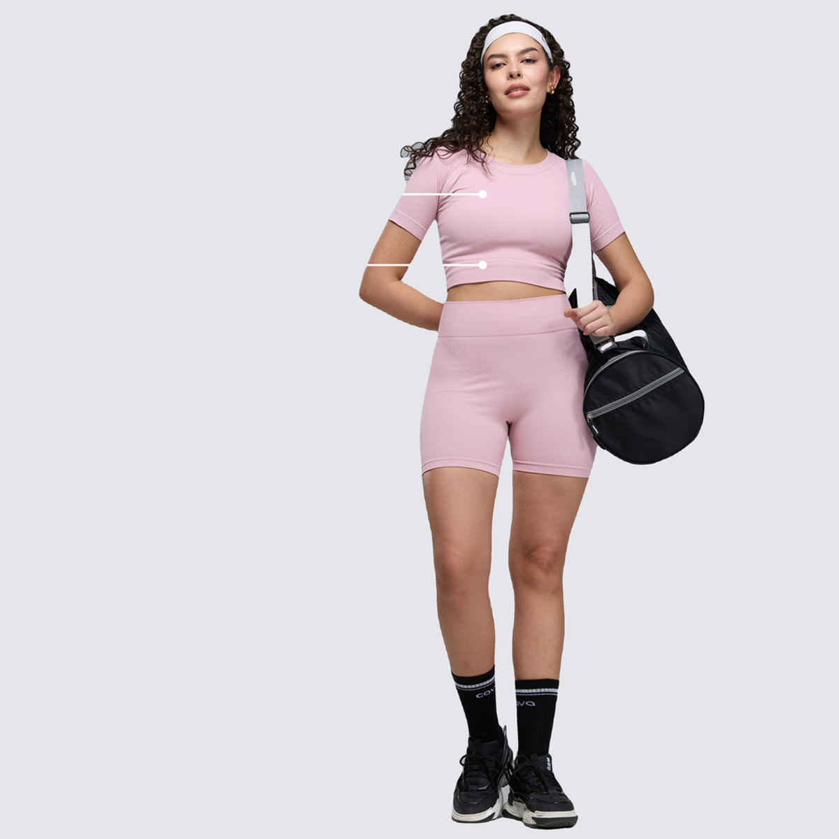 Cava Women's Cropped T-shirt Pulse | Pink - XXL