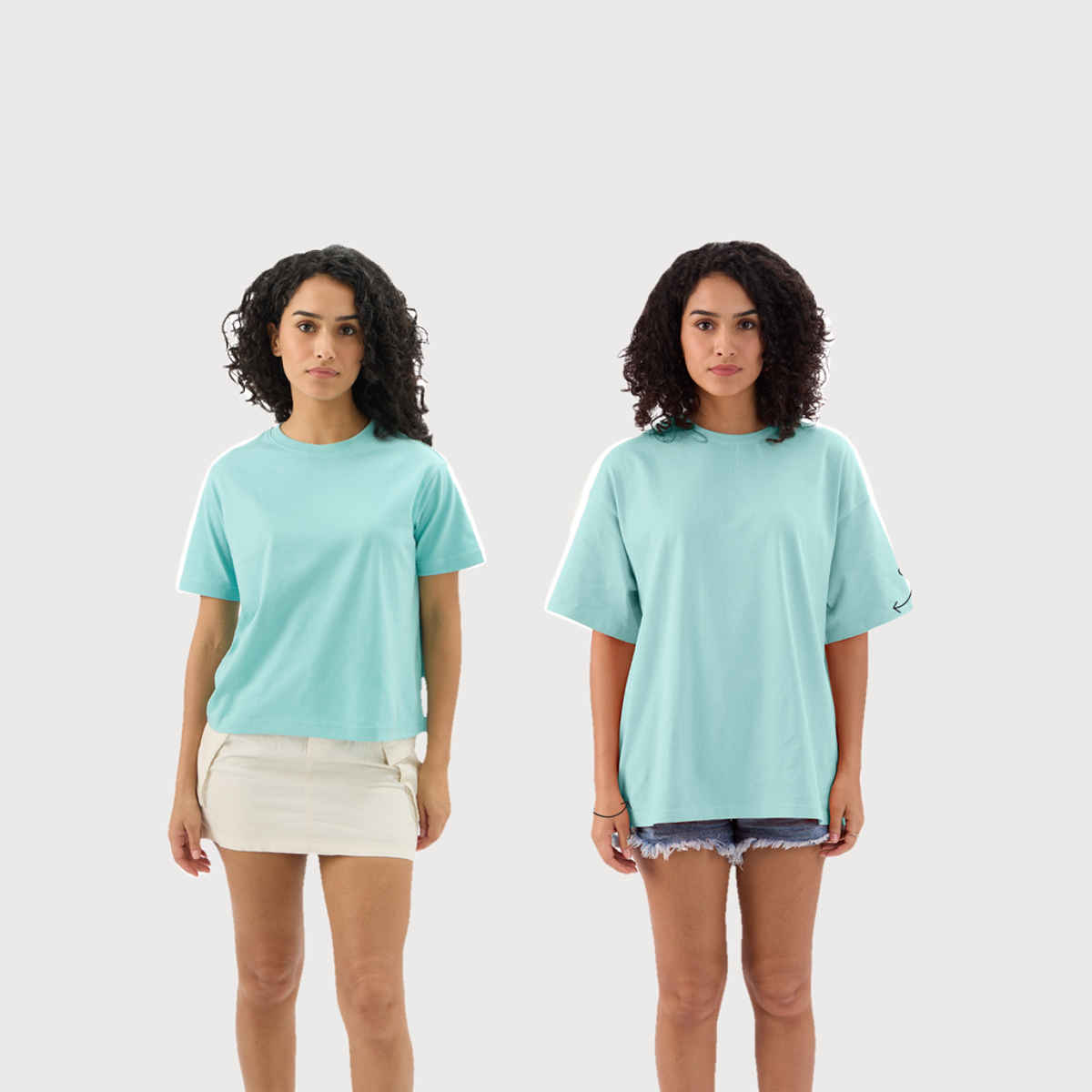 The Souled Store Women's Lilo & Stitch Out of This World! Oversized T-shirt | Yellow - L