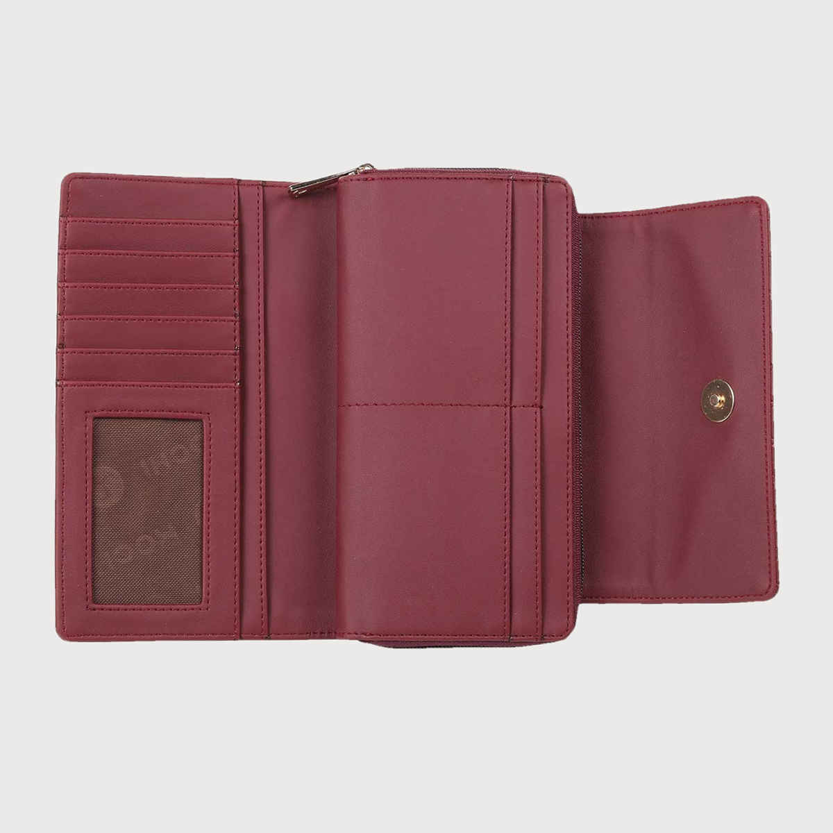 Mochi Women's Pu Wallet | 95-8398-44 | Maroon