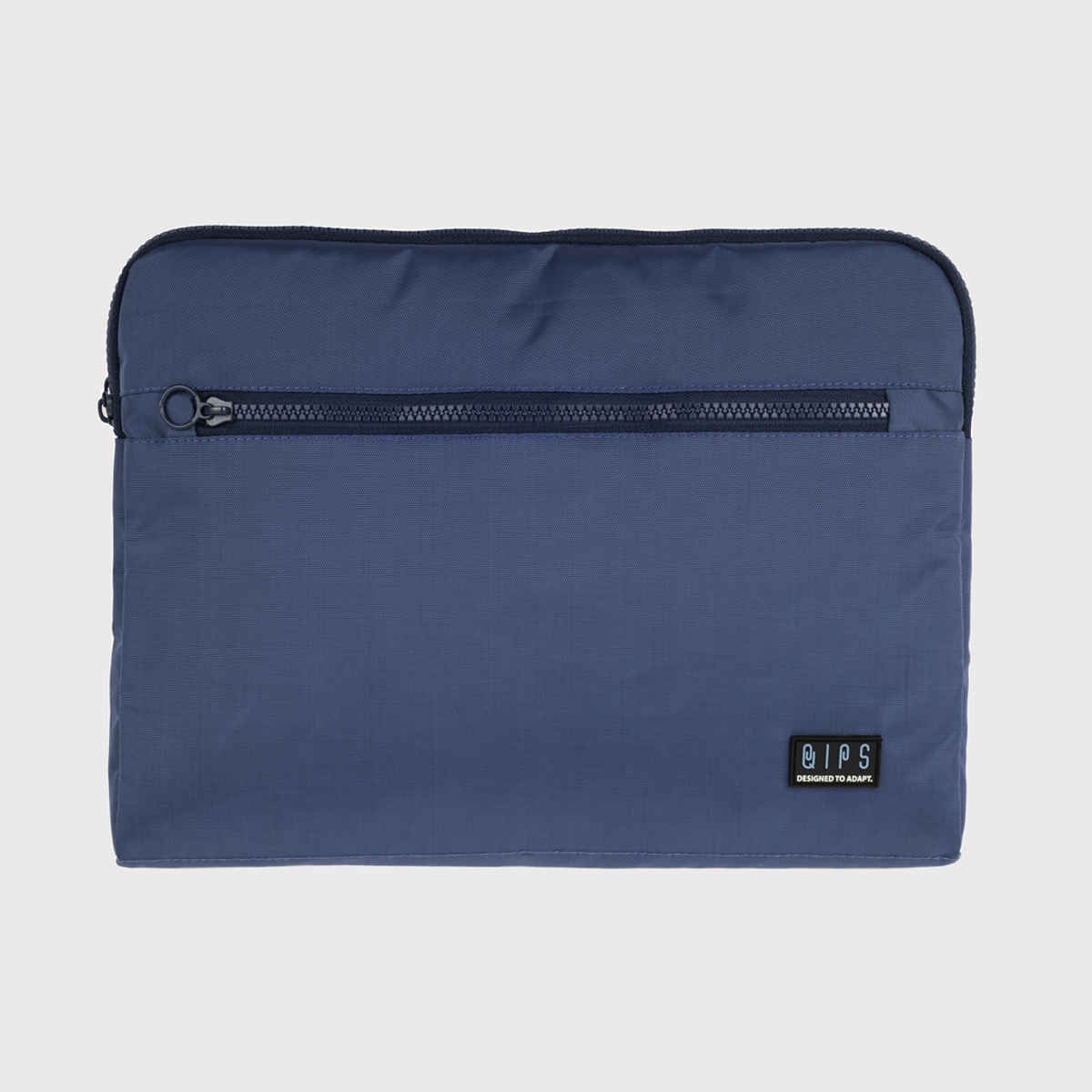 QIPS Unisex Solid Polyester 13 L Laptop Sleeve | Blue