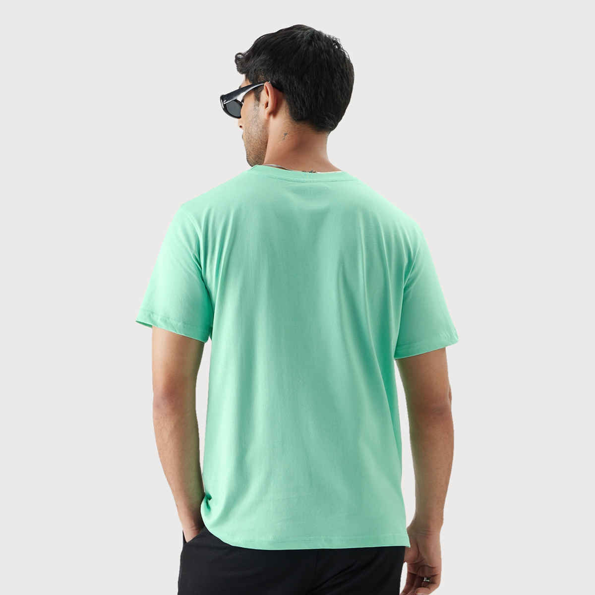 The Souled Store Men's Regular Rick And Morty- Adventure T-Shirts | Green | L