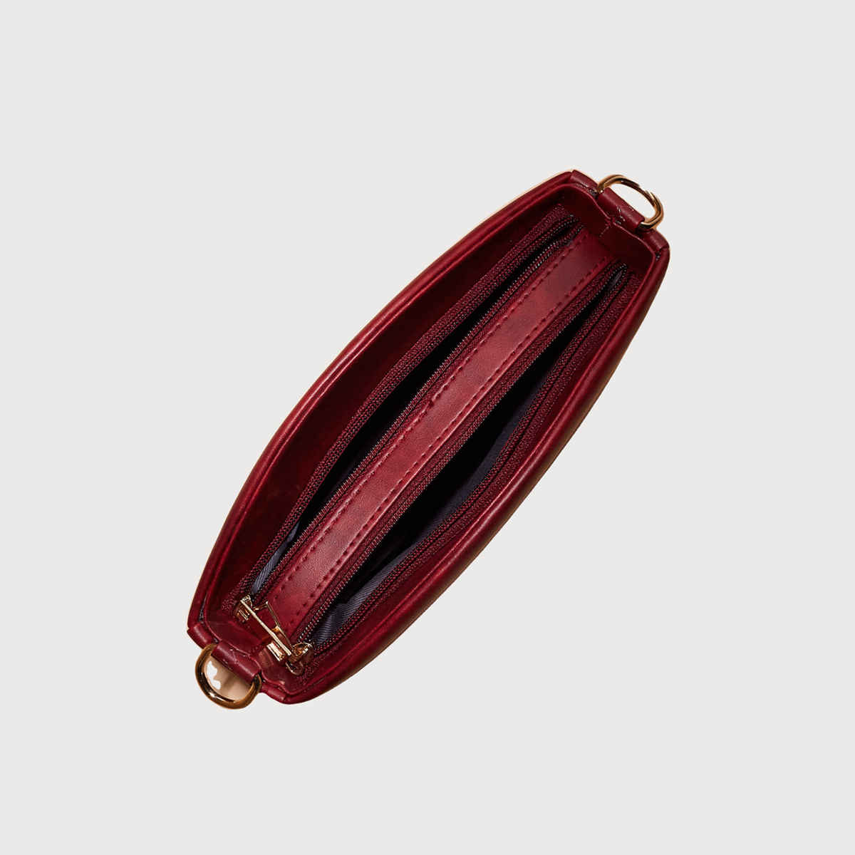 Fargo Womens Stylish Maroon Sling Bag | FGO-763