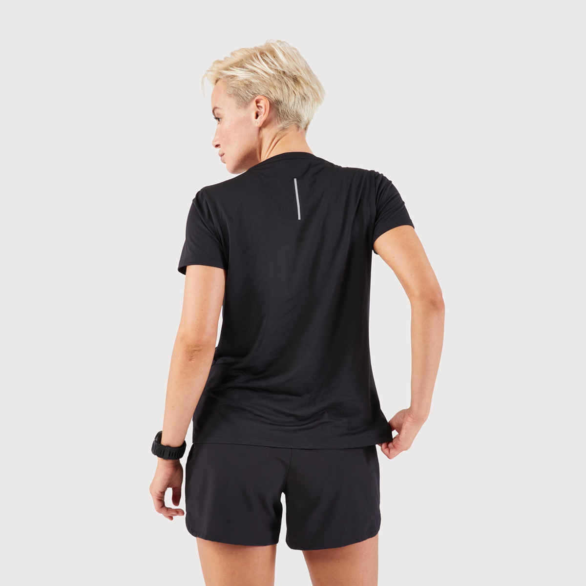 Decathlon | Kalenji WoMen's Running T-Shirts - Black - XL