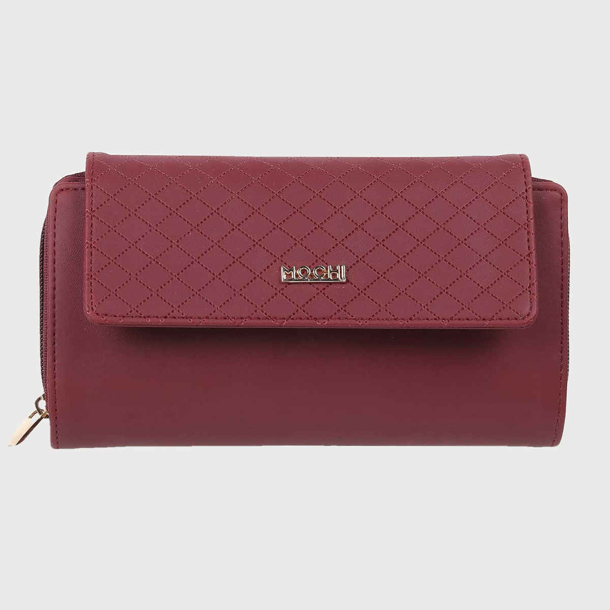 Mochi Women's Pu Wallet | 95-8398-44 | Maroon