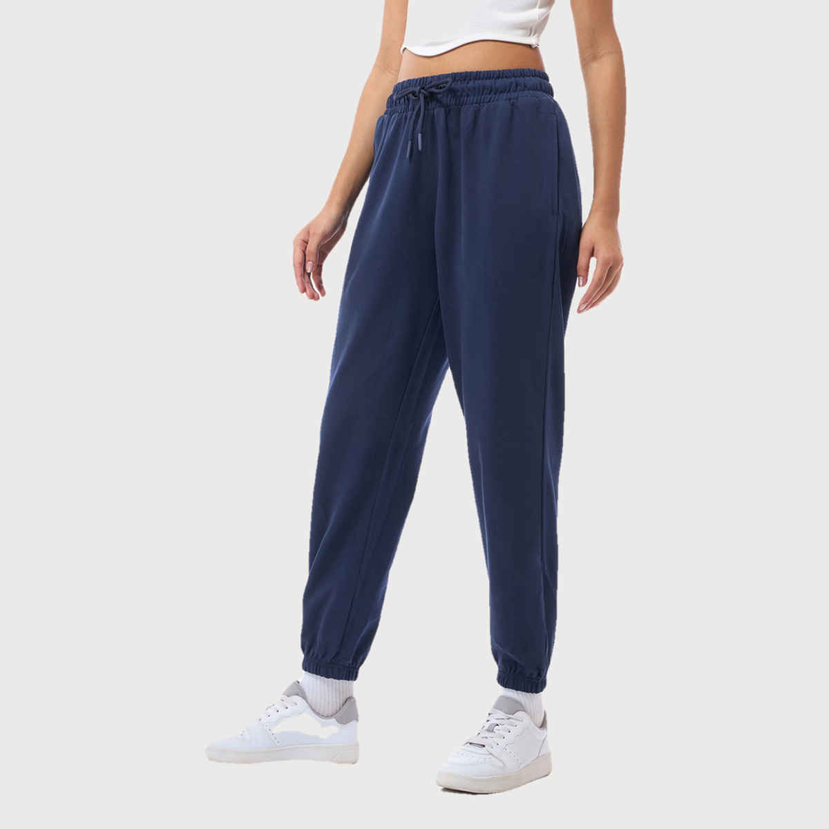 Bewakoof Joggers for Women | Blue - L