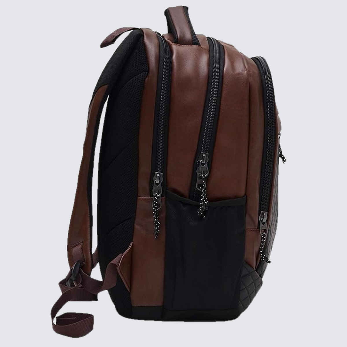 F Gear Unisex Solid Synthetic 32 L Laptop Backpack | Brown - M