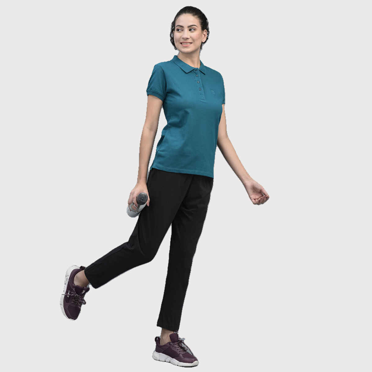Dollar Women Polo T-shirt - Ocean Depth | Athleisure | XL