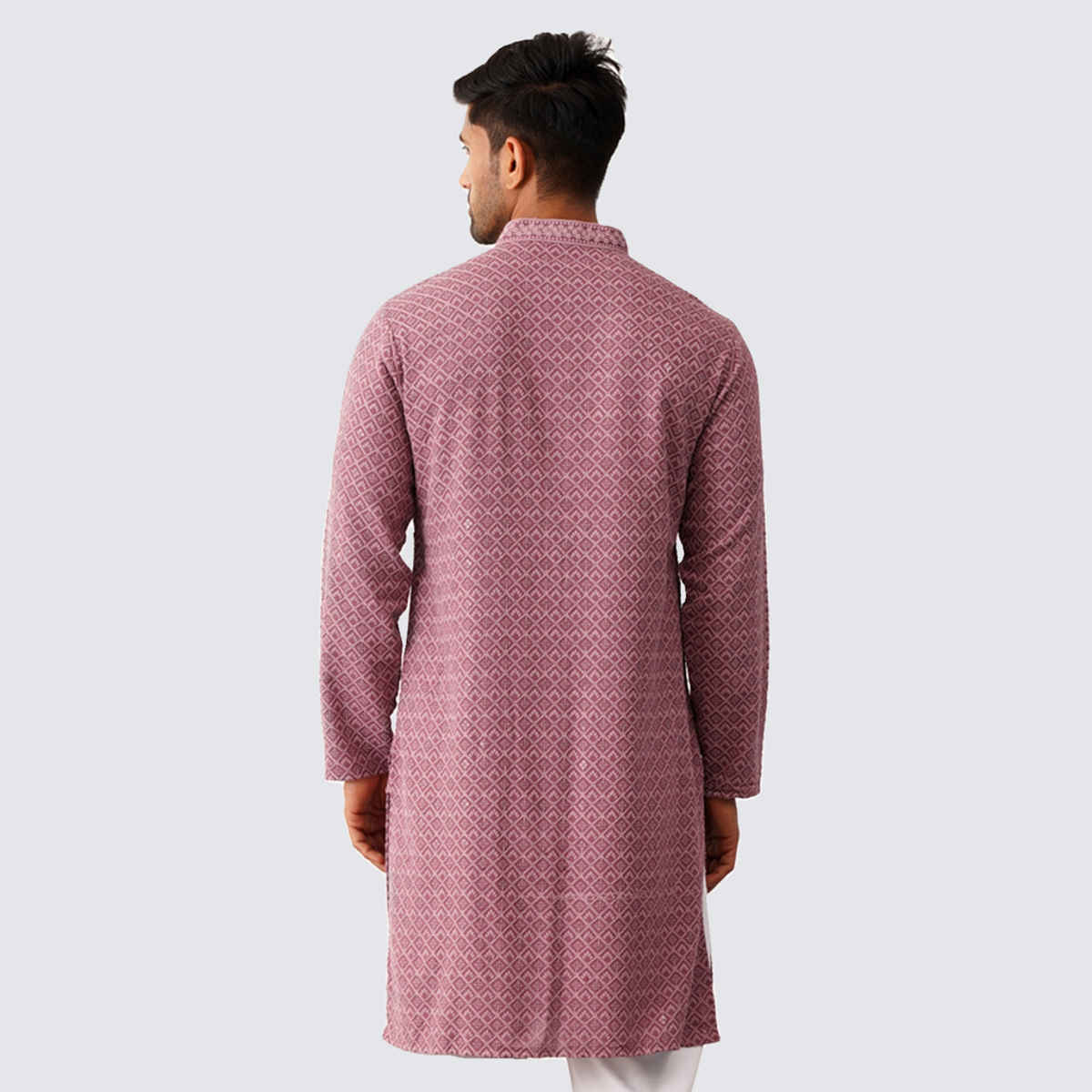 Jompers Men Kurta Only Ko 5052Magenta XXL