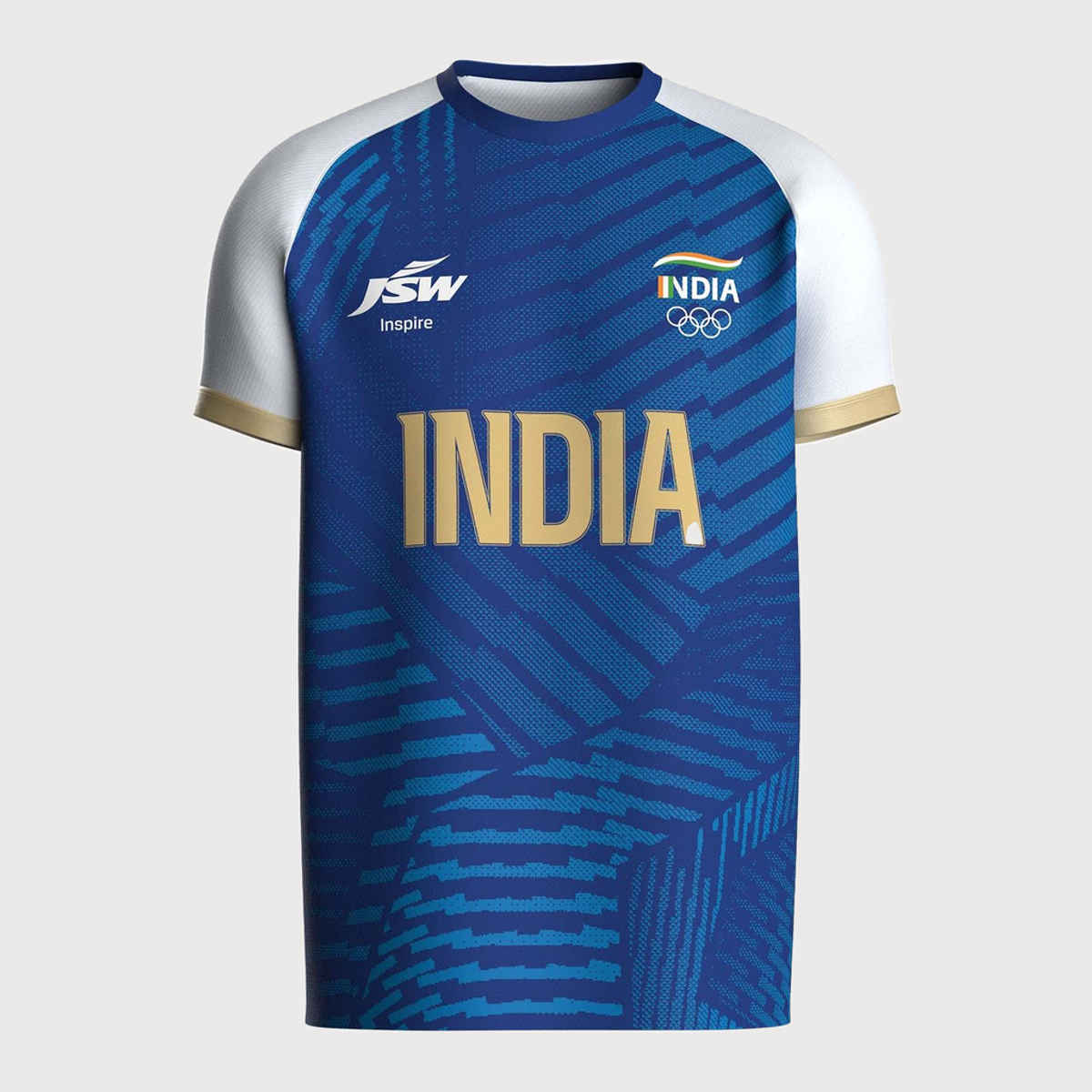 Team India Official Olympics Jersey T-Shirt | Multicolour | M