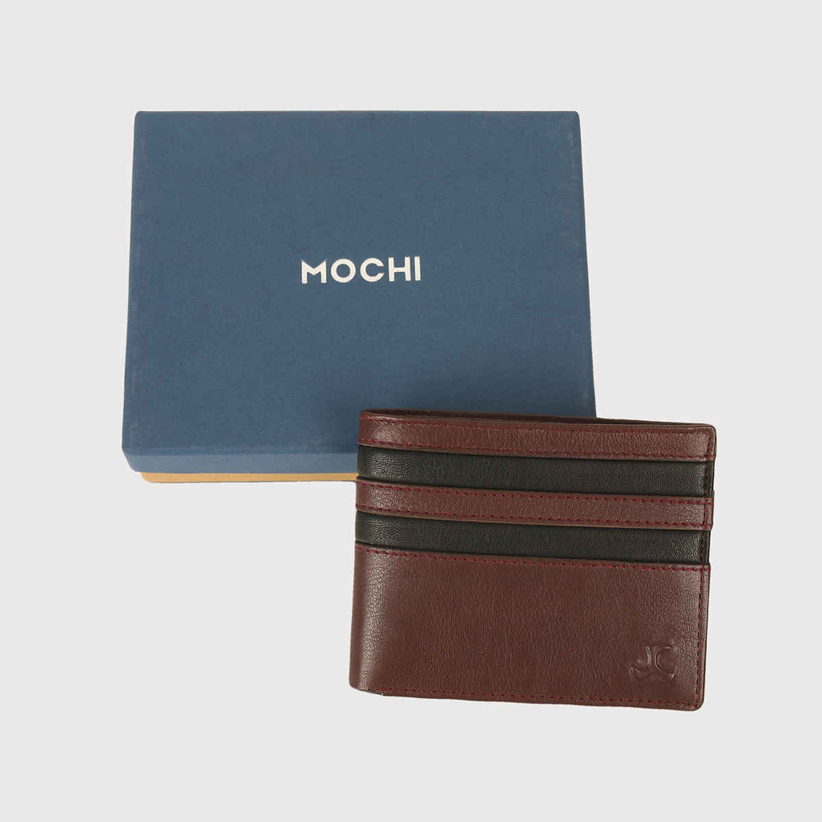 Mochi Men's Genuine Leather Wallet | 21-68-44 | Maroon