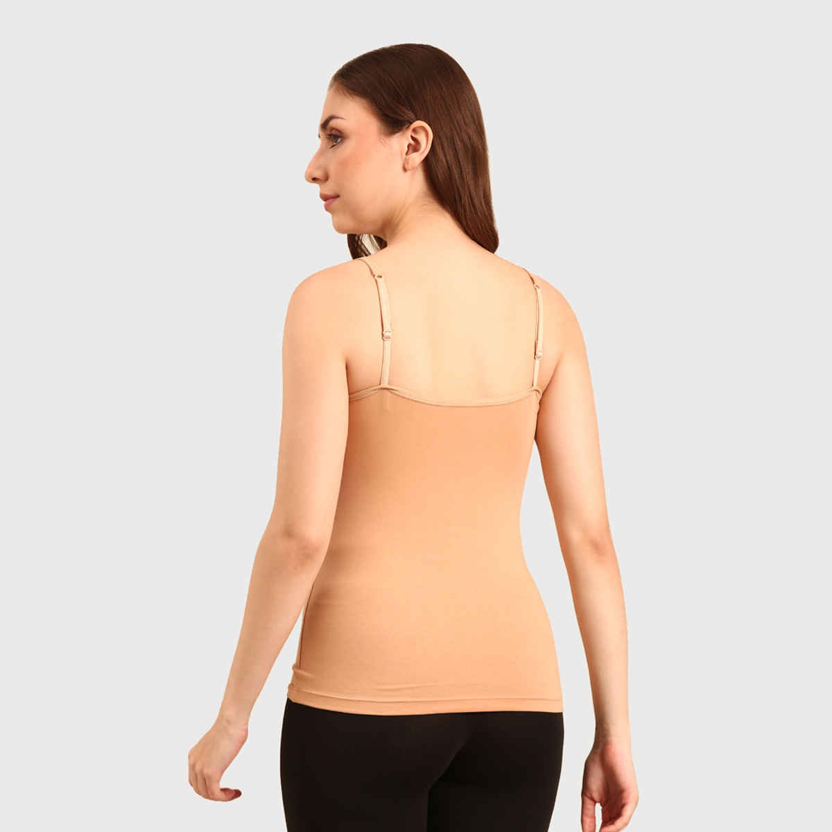 Pepe Jeans Womens Skin Premium 100% Lace Cotton Women Camisole - Pack of 1 (L) Comfort Fit
