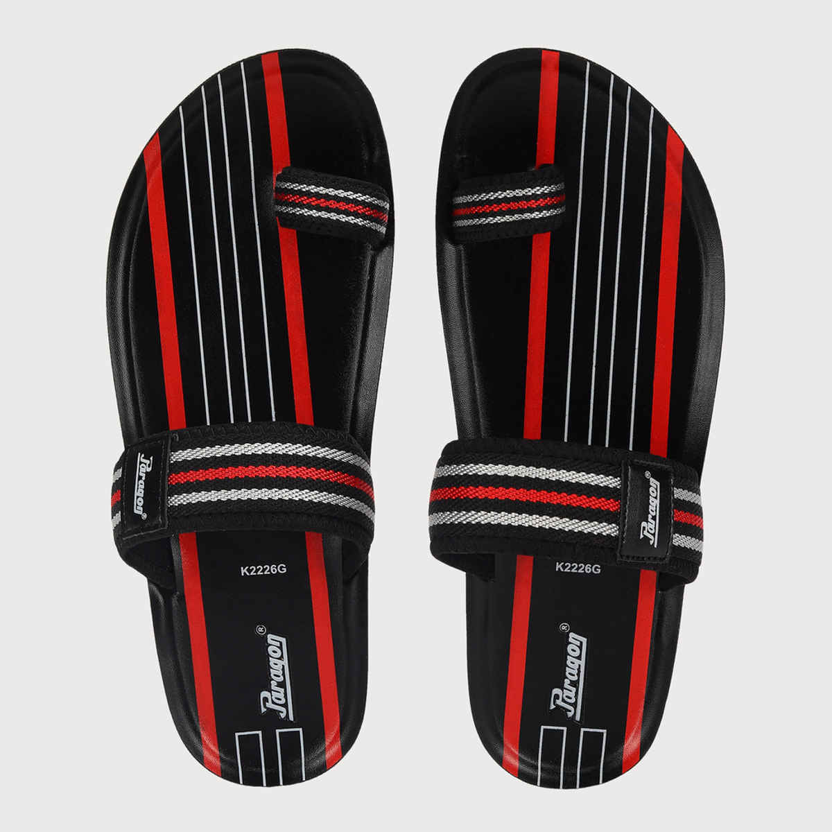 Paragon Men's Black Pu Slippers PUK2226G UK 9